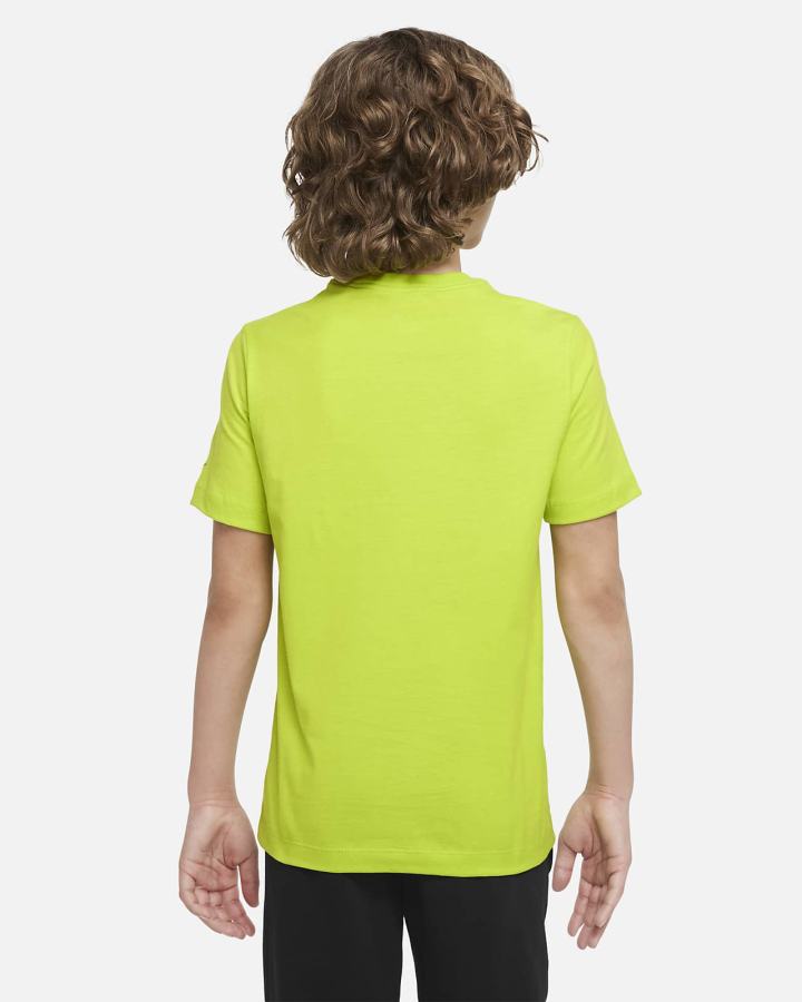 Camiseta Nike Sportswear Kids Niño Verde | DYNEB-3189