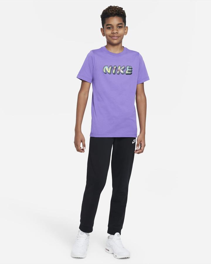Camiseta Nike Sportswear Kids Tie-Dye Niño Moradas | FAZTE-8973