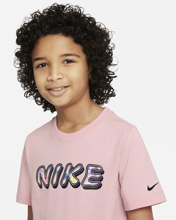 Camiseta Nike Sportswear Kids Tie-Dye Niño Rosas | PMWBC-4895