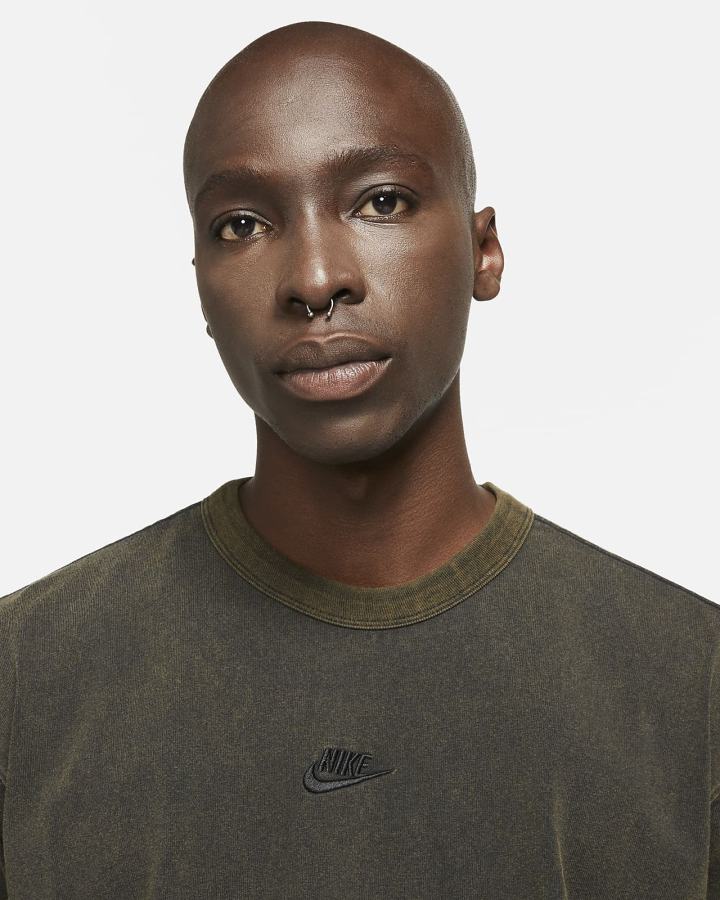 Camiseta Nike Sportswear Long-Sleeve Hombre Negras | EJCAR-4583