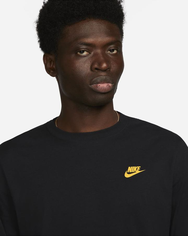 Camiseta Nike Sportswear Long-Sleeve Hombre Negras | JUFCZ-5860