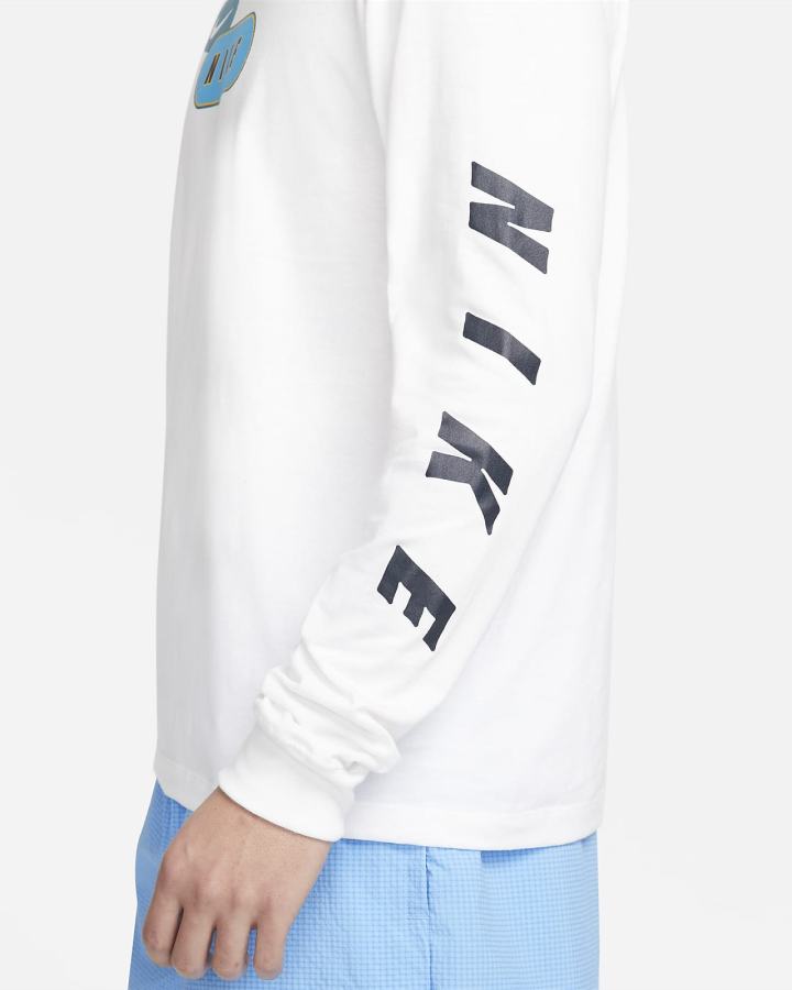Camiseta Nike Sportswear Long-Sleeve Hombre Blancas | OYKCE-3127