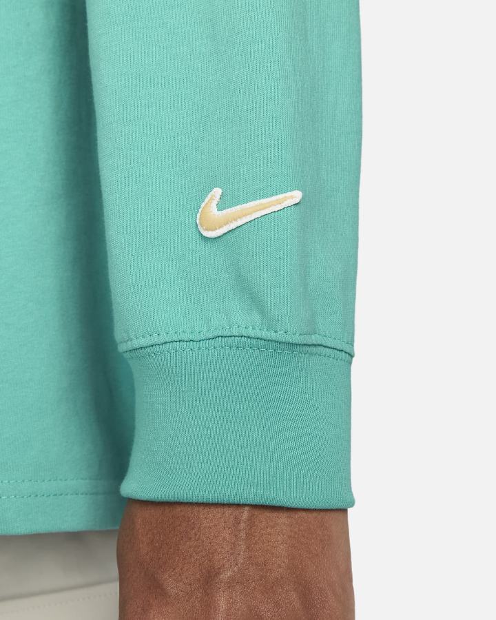 Camiseta Nike Sportswear Long-Sleeve Hombre Turquesa | PEMFZ-0986