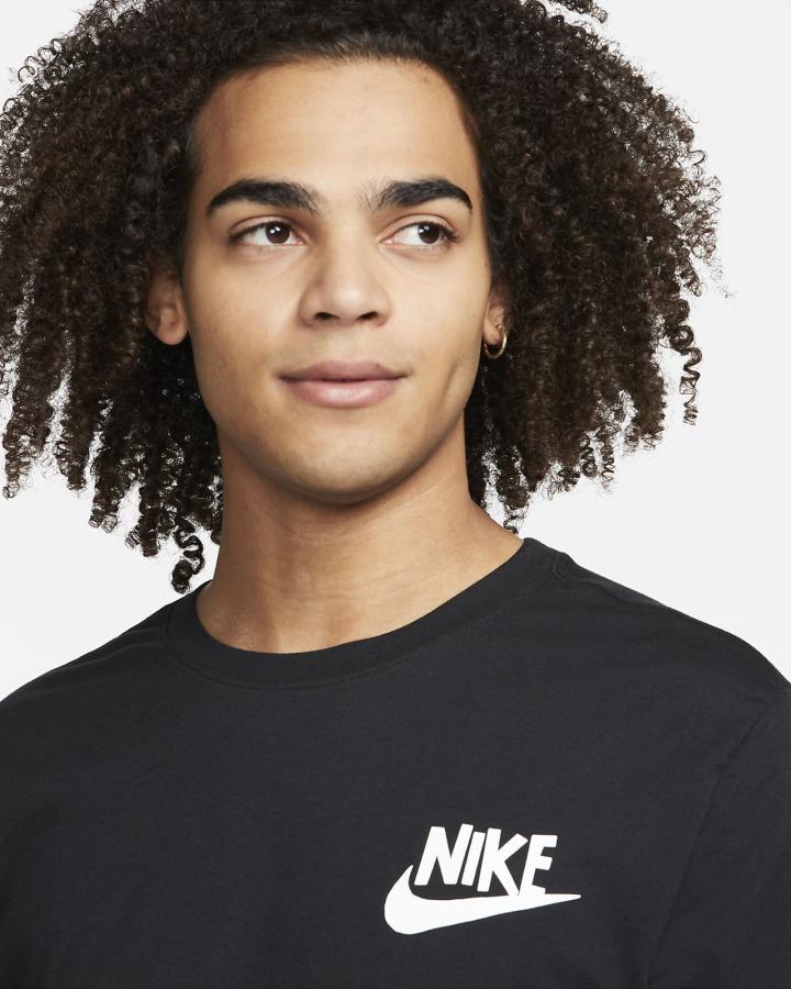 Camiseta Nike Sportswear Long-Sleeve Hombre Negras | PMKQC-4927