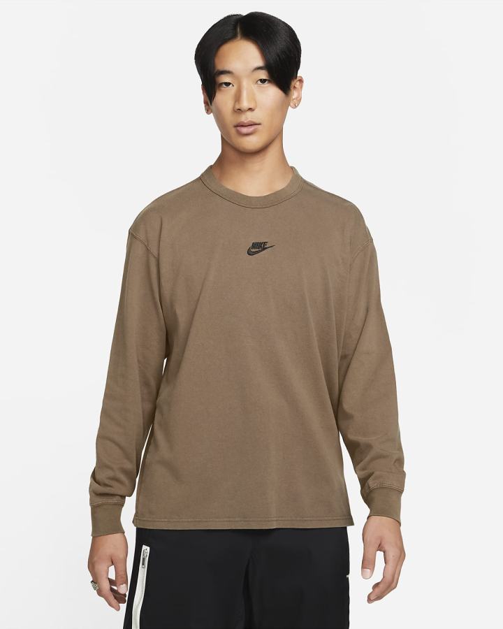 Camiseta Nike Sportswear Long-Sleeve Hombre Negras | TYFMG-5931