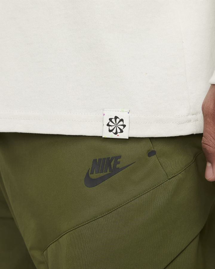 Camiseta Nike Sportswear Long-Sleeve Hombre Beige Claro | YOFNB-6710