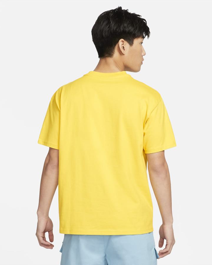 Camiseta Nike Sportswear Max90 Hombre Amarillo | GVYSN-1870