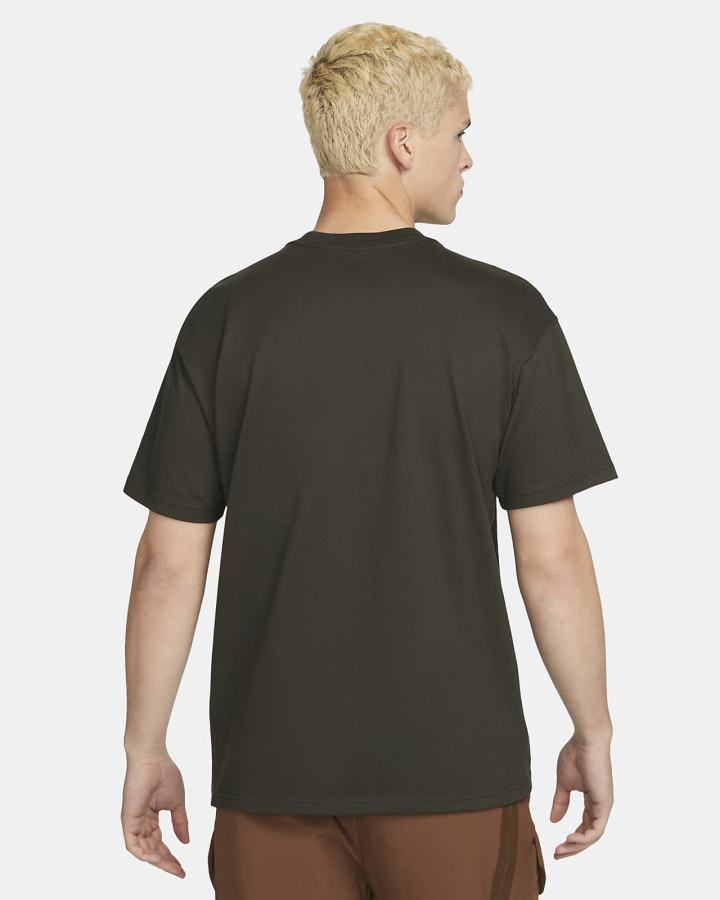 Camiseta Nike Sportswear Max90 Hombre Gris Verde | NHMDQ-0349