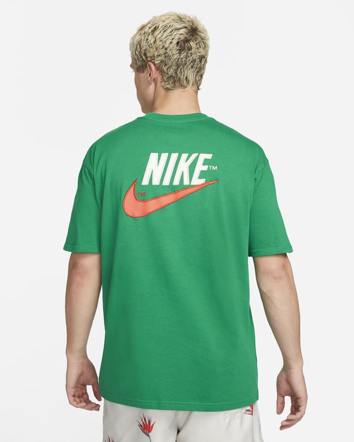 Camiseta Nike Sportswear Max90 Hombre Verde | XKWSP-7015