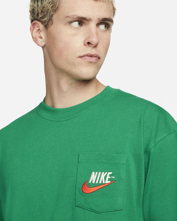 Camiseta Nike Sportswear Max90 Hombre Verde | XKWSP-7015