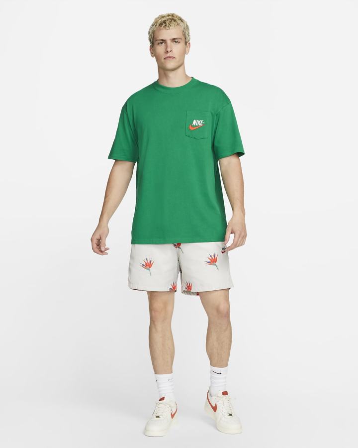 Camiseta Nike Sportswear Max90 Hombre Verde | XKWSP-7015