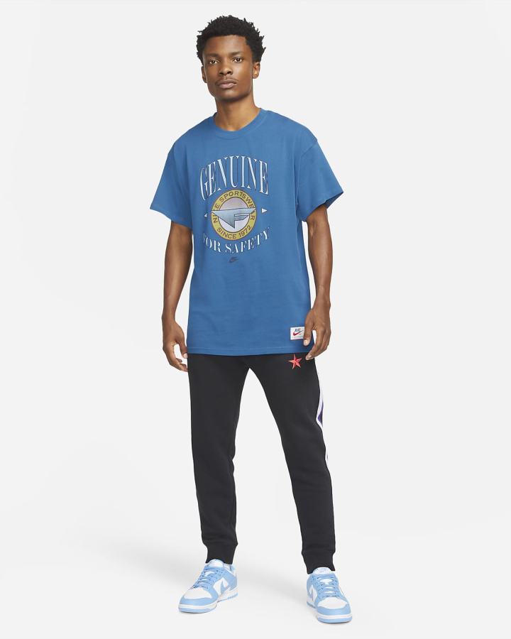 Camiseta Nike Sportswear Max 90 Hombre Azules | URQTE-3420