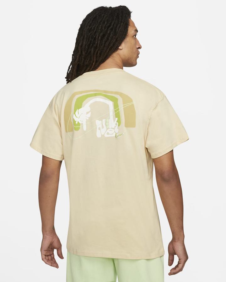 Camiseta Nike Sportswear Max 90 Hombre Amarillo Claro Verde | XPDST-9685