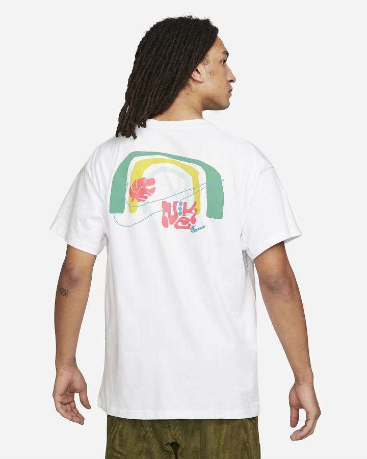 Camiseta Nike Sportswear Max 90 Hombre Blancas Azules | KRQAE-9538