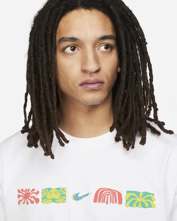 Camiseta Nike Sportswear Max 90 Hombre Blancas Azules | KRQAE-9538