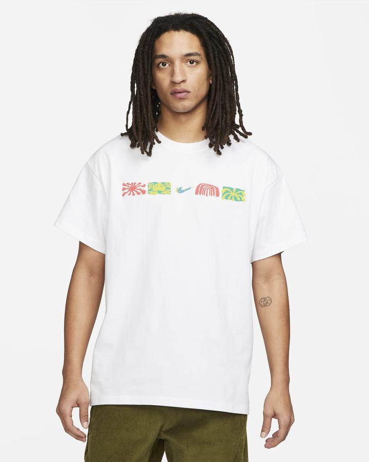 Camiseta Nike Sportswear Max 90 Hombre Blancas Azules | KRQAE-9538