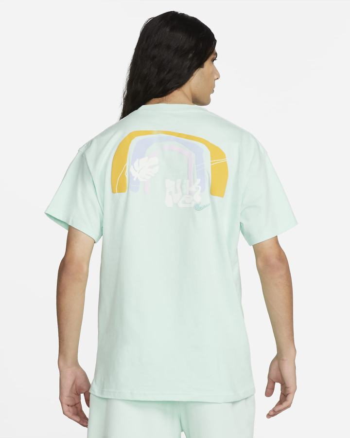 Camiseta Nike Sportswear Max 90 Hombre Verde Menta Azules Claro | AJSEK-5704