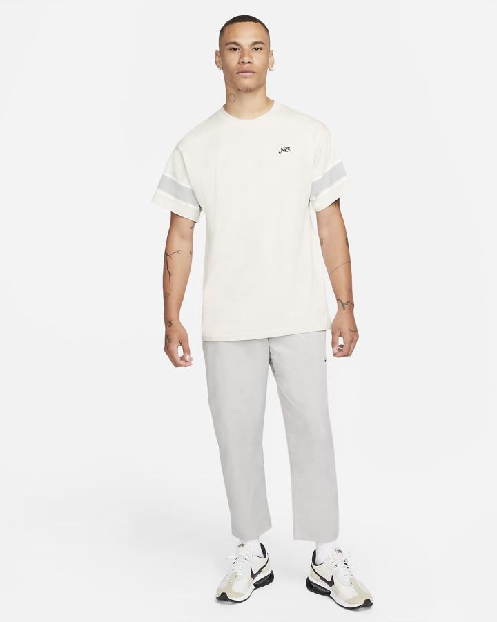 Camiseta Nike Sportswear Max 90 Varsity Hombre Marrones Claro | RZQAY-3950