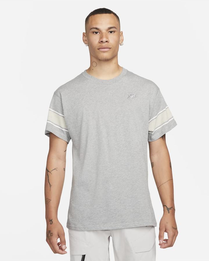 Camiseta Nike Sportswear Max 90 Varsity Hombre Marrones Claro | RZQAY-3950