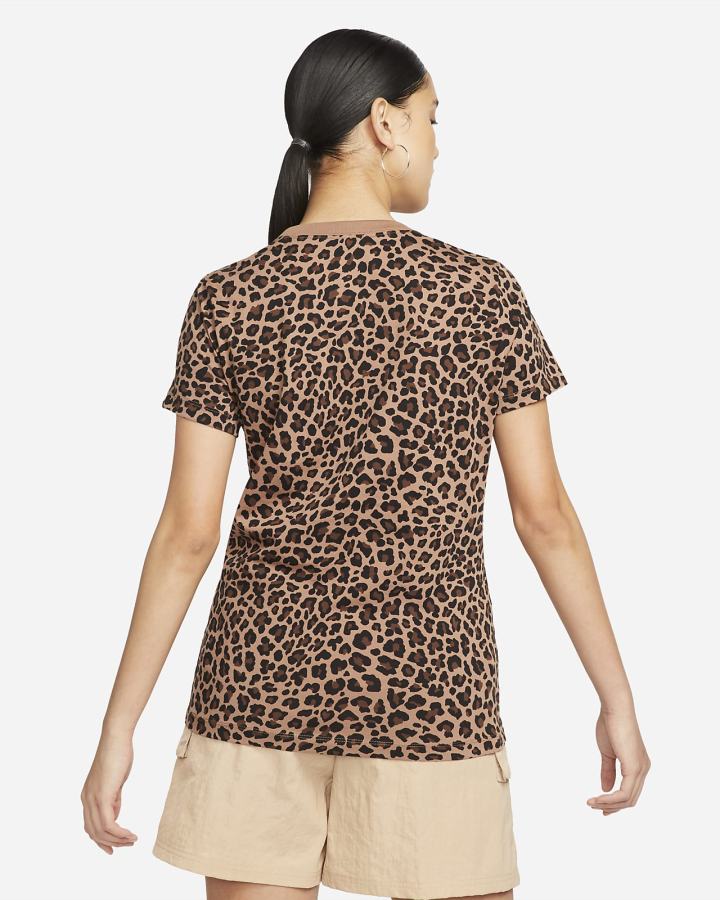 Camiseta Nike Sportswear Mujer Marrones | HOVLK-4962