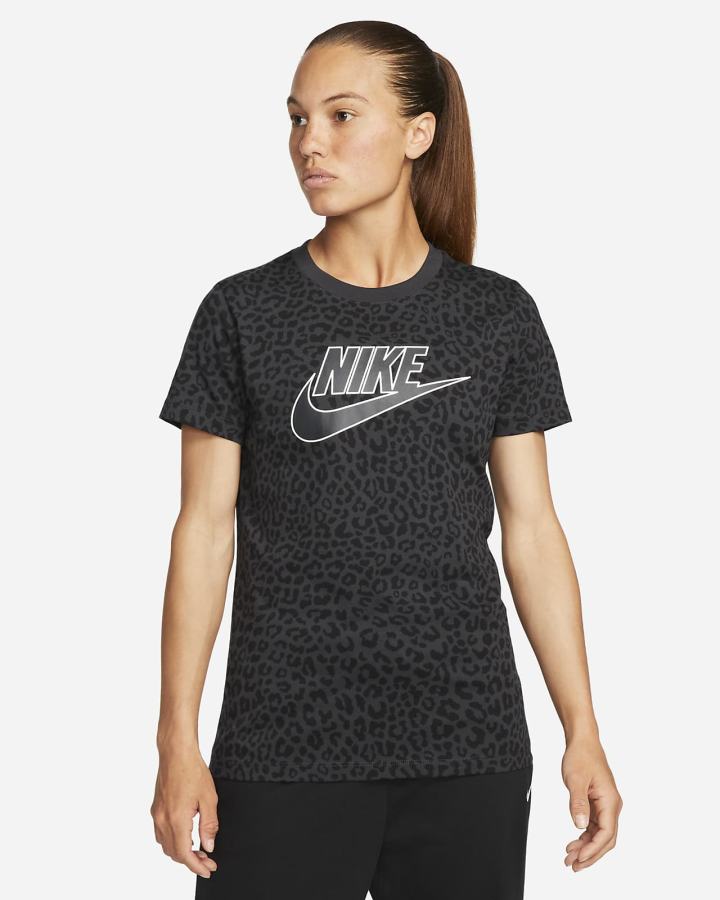 Camiseta Nike Sportswear Mujer Marrones | HOVLK-4962