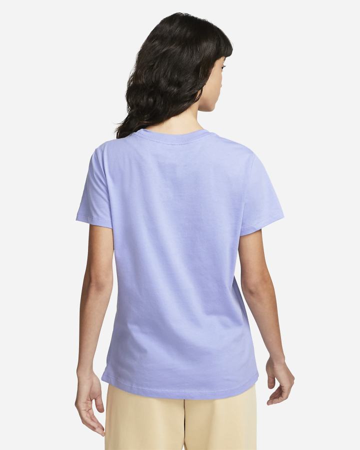 Camiseta Nike Sportswear Mujer Moradas | RWKAO-4192