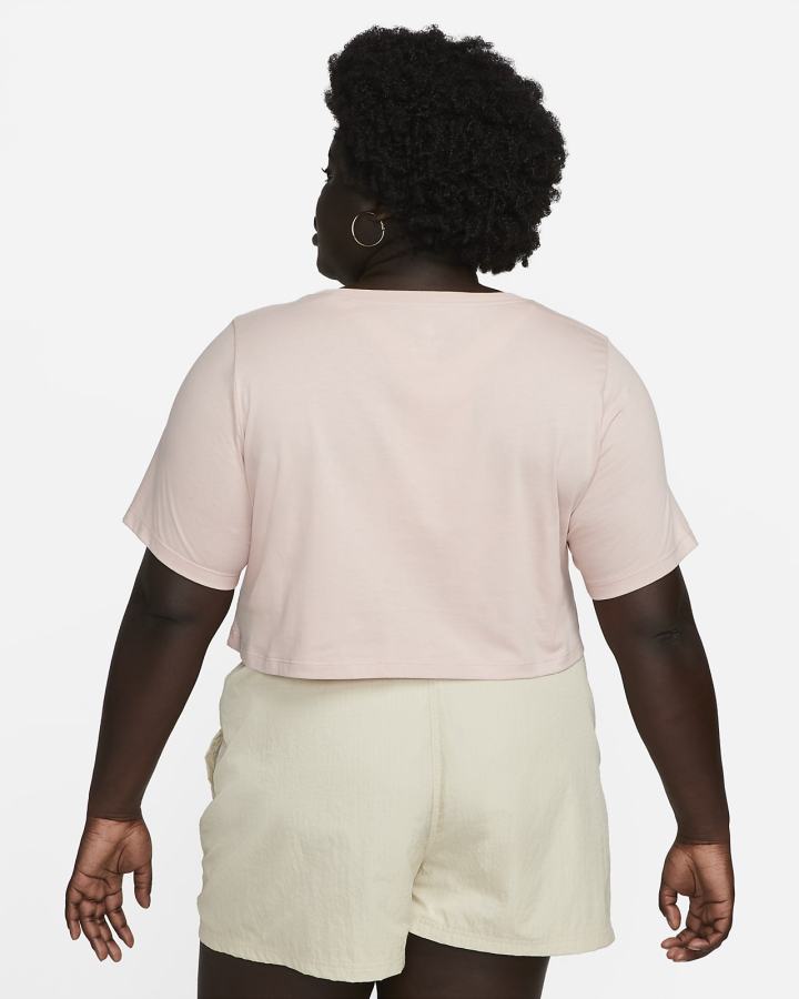 Camiseta Nike Sportswear (Plus Size) Mujer Rosas | BUGKD-3289