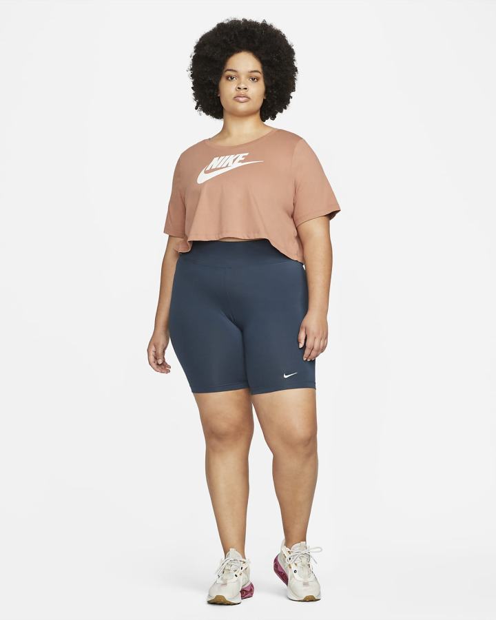 Camiseta Nike Sportswear (Plus Size) Mujer Marrones | BXUZE-1829