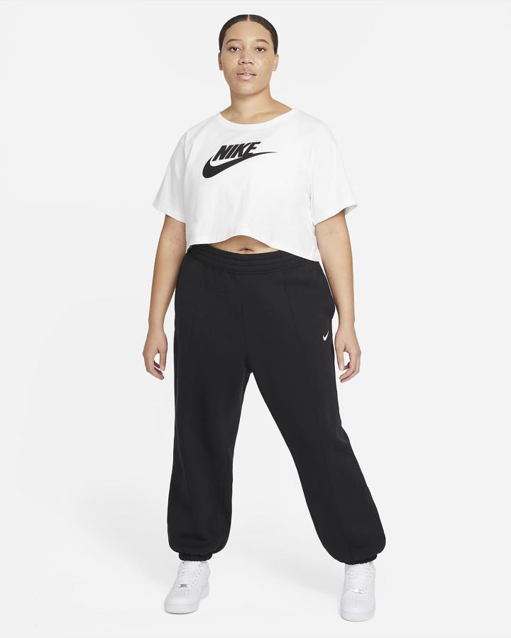 Camiseta Nike Sportswear (Plus Size) Mujer Blancas | GUKHZ-5812