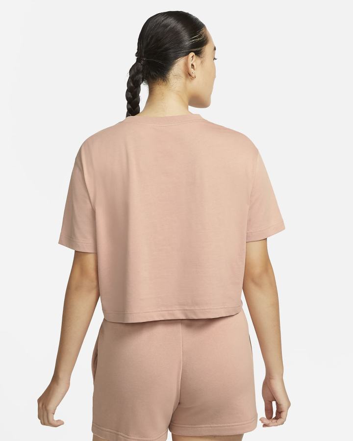 Camiseta Nike Sportswear (Plus Size) Mujer Rosas Blancas | XSZMD-1964