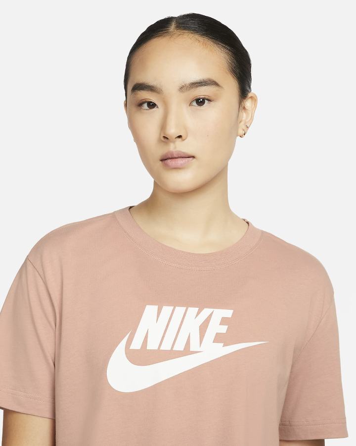 Camiseta Nike Sportswear (Plus Size) Mujer Rosas Blancas | XSZMD-1964