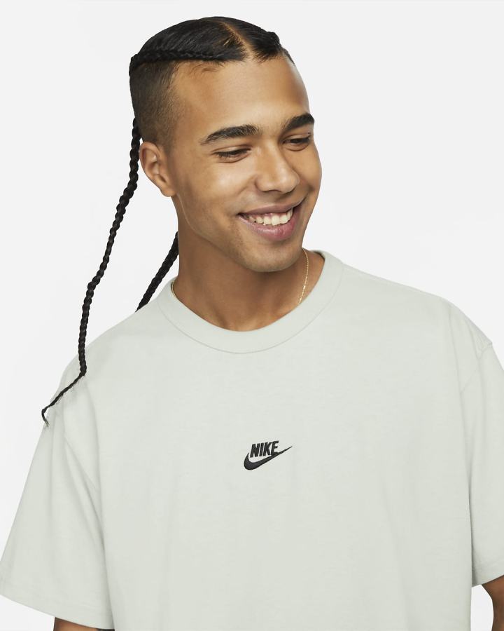 Camiseta Nike Sportswear Premium Essentials Hombre Negras | HJQZR-6908