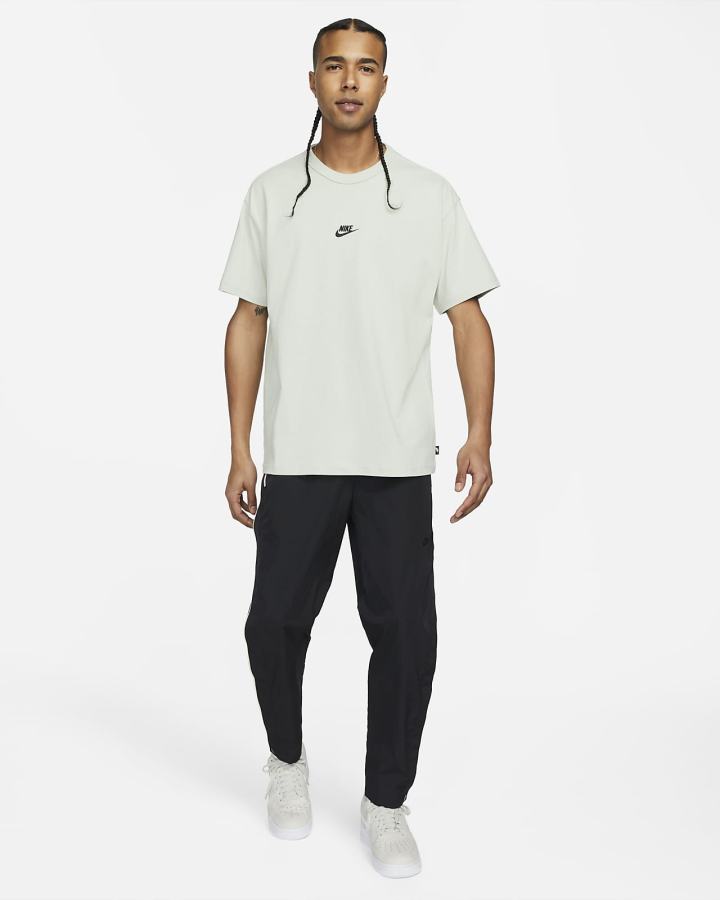 Camiseta Nike Sportswear Premium Essentials Hombre Negras | HJQZR-6908