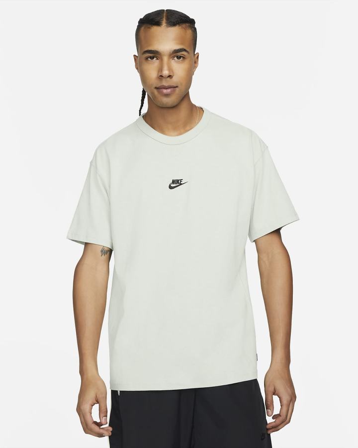 Camiseta Nike Sportswear Premium Essentials Hombre Negras | HJQZR-6908