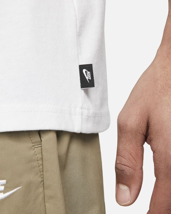Camiseta Nike Sportswear Premium Essentials Hombre Blancas | ITUEB-5346