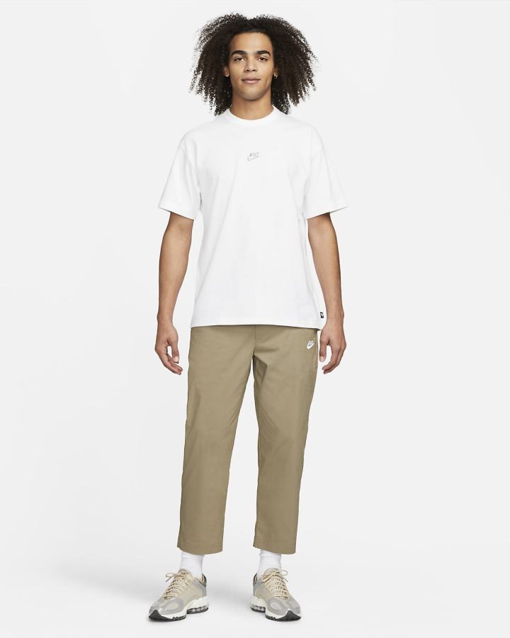 Camiseta Nike Sportswear Premium Essentials Hombre Blancas | ITUEB-5346