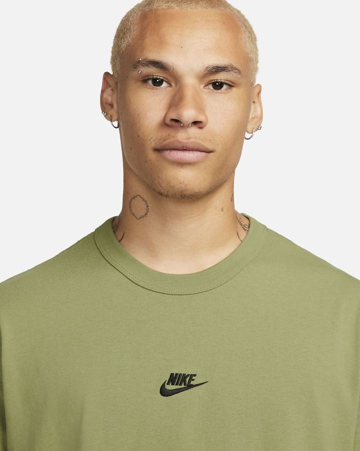 Camiseta Nike Sportswear Premium Essentials Hombre Negras | MCYXZ-2617