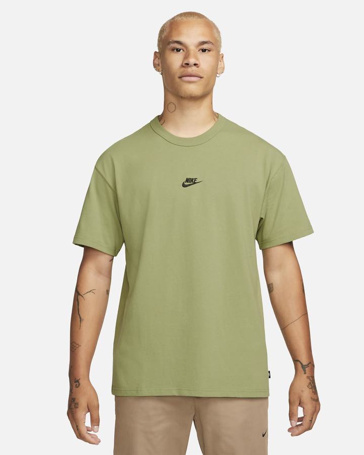Camiseta Nike Sportswear Premium Essentials Hombre Negras | MCYXZ-2617