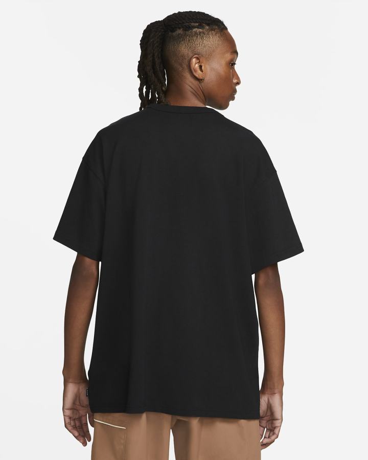 Camiseta Nike Sportswear Premium Essentials Hombre Negras | NBQZI-3275