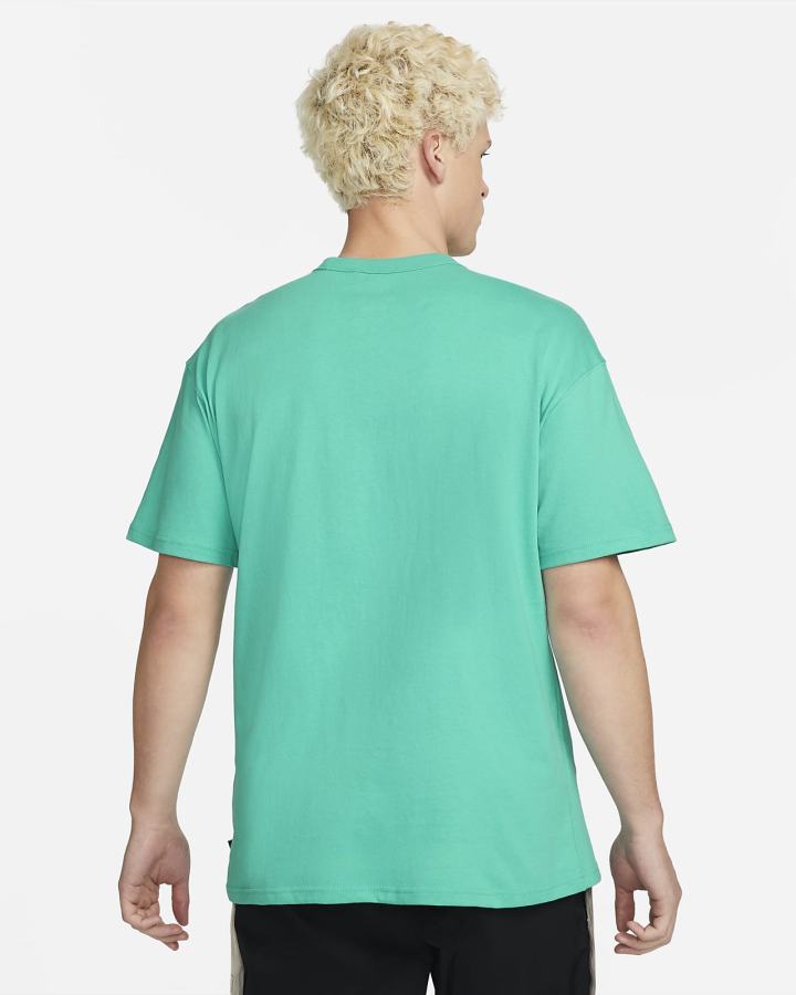 Camiseta Nike Sportswear Premium Essentials Hombre Turquesa Negras | NWRDC-6194