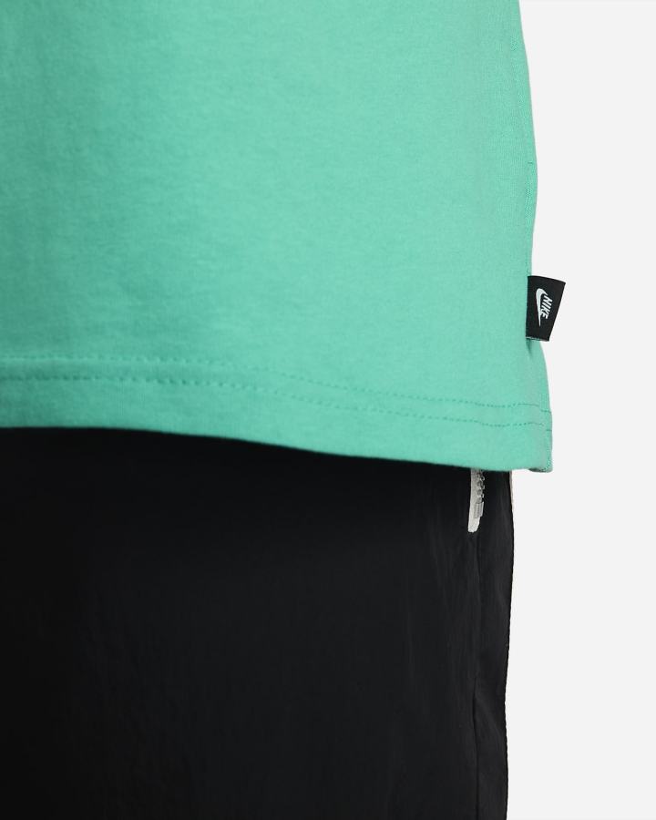 Camiseta Nike Sportswear Premium Essentials Hombre Turquesa Negras | NWRDC-6194