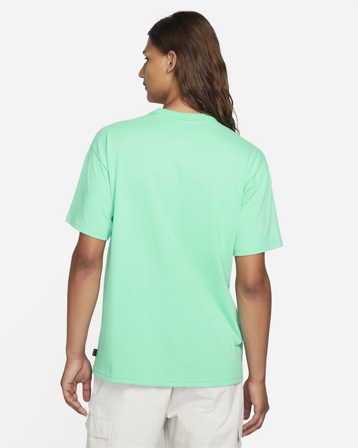 Camiseta Nike Sportswear Premium Essentials Hombre Verde | POWZQ-4592