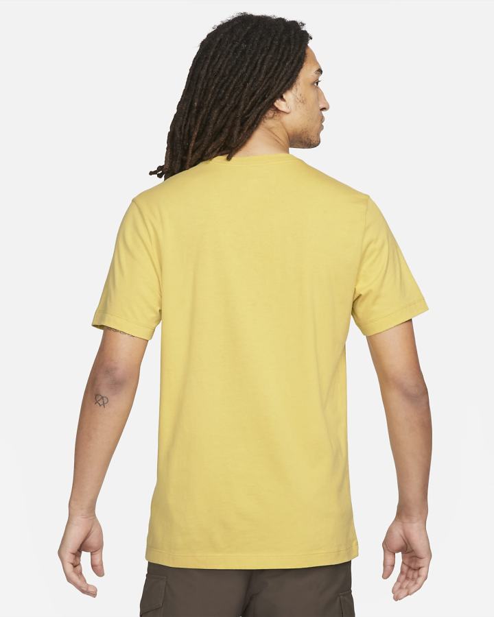 Camiseta Nike Sportswear Sole Hombre Amarillo | BYMNO-1038