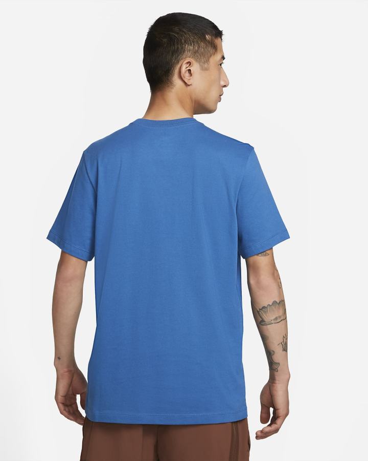 Camiseta Nike Sportswear Sole Hombre Azules Oscuro | HTILM-7136