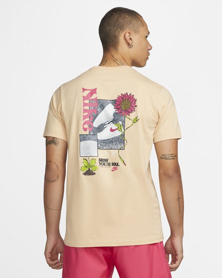 Camiseta Nike Sportswear Sole Hombre Blancas Negras | FOUYJ-1093