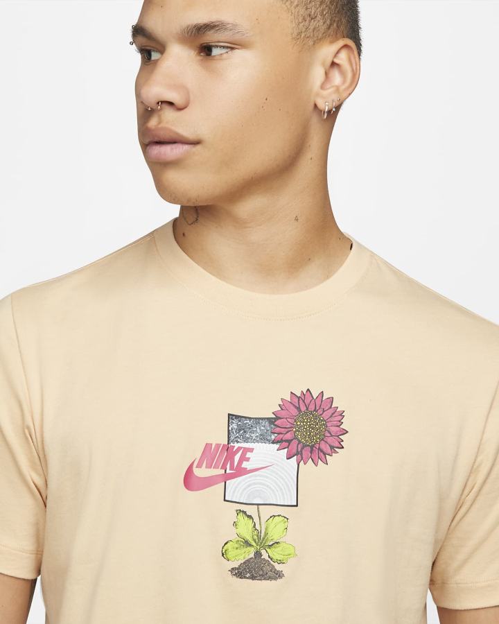 Camiseta Nike Sportswear Sole Hombre Blancas Negras | FOUYJ-1093