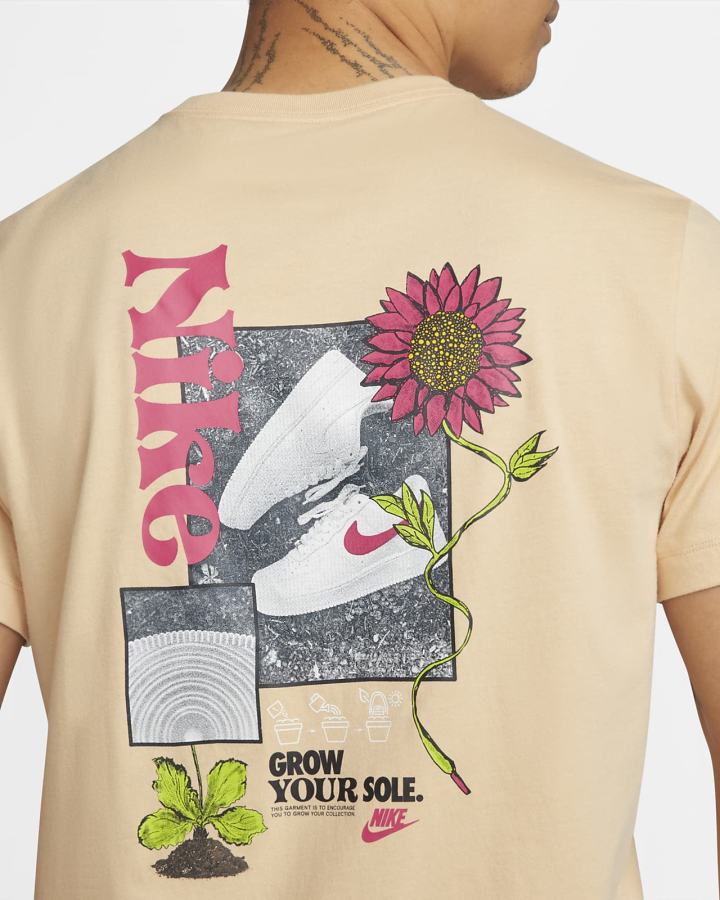 Camiseta Nike Sportswear Sole Hombre Blancas Negras | FOUYJ-1093