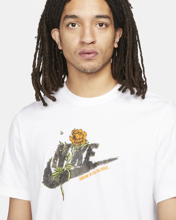 Camiseta Nike Sportswear Sole Hombre Blancas | GUXSQ-0864