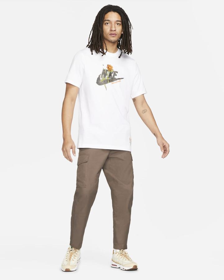 Camiseta Nike Sportswear Sole Hombre Blancas | GUXSQ-0864