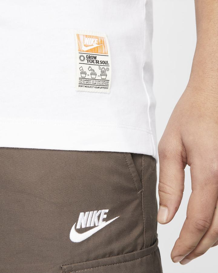 Camiseta Nike Sportswear Sole Hombre Blancas | GZUPR-6291